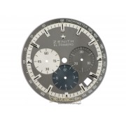 Quadrante Grigio Zenith El Primero Chronograph 38mm Grey dial ref. 03.2150.400/69.c713 nuovo